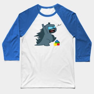 Godzilla Tooniefied Baseball T-Shirt